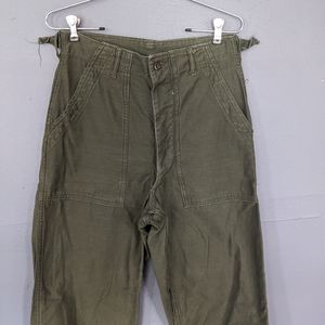 Vintage 60s 70s US Army Military Pants Rawson Style w28-29
